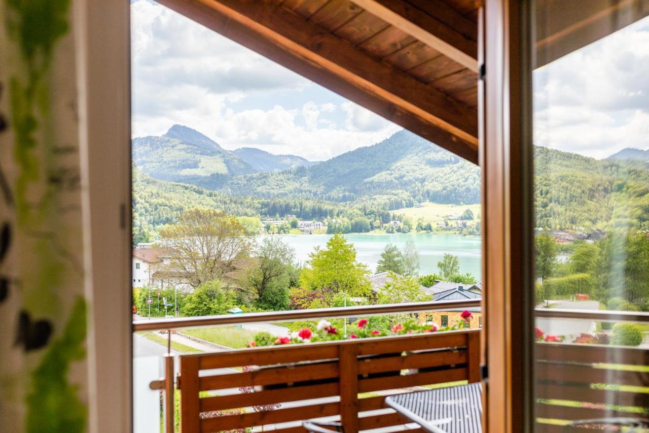 Hotel Haus Bergblick Fuschl am See Exterior foto